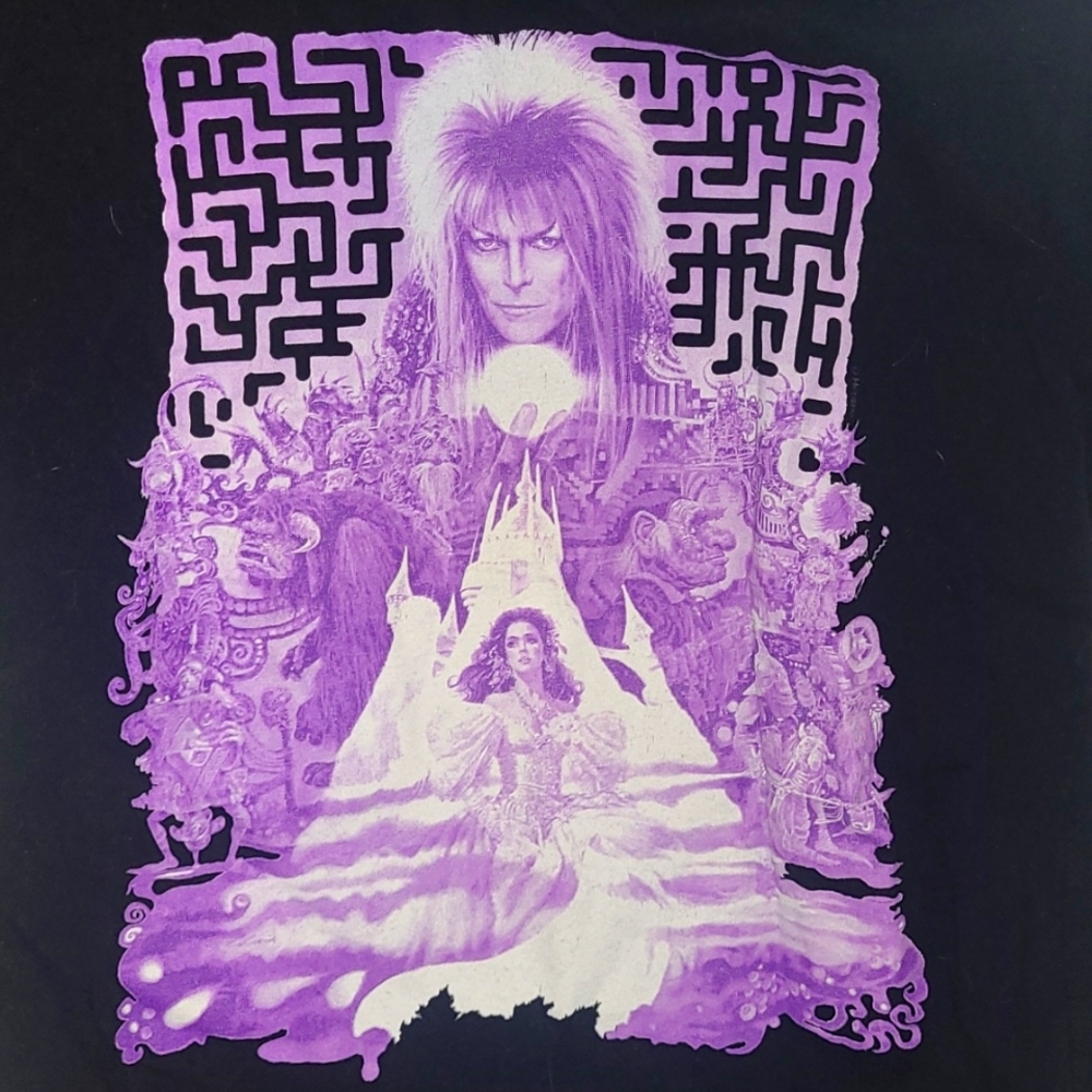 LABYRINTH DAVID BOWIE MOVIE TEE 90s VINTAGE STYL ✨️Rock Me shirt!